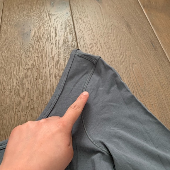 NWT slate blue It’s a tie long sleeve size 2 - Picture 4 of 6